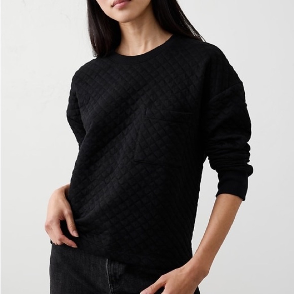 GAP Quilted Crew